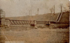 Railway crossing before subway